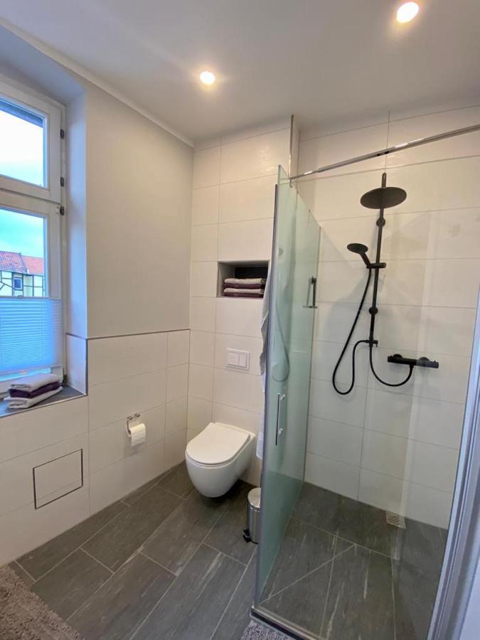 Fewo Otto- Sanierte Ferienwohnung Im Einzeldenkmal Кведлинбург Экстерьер фото